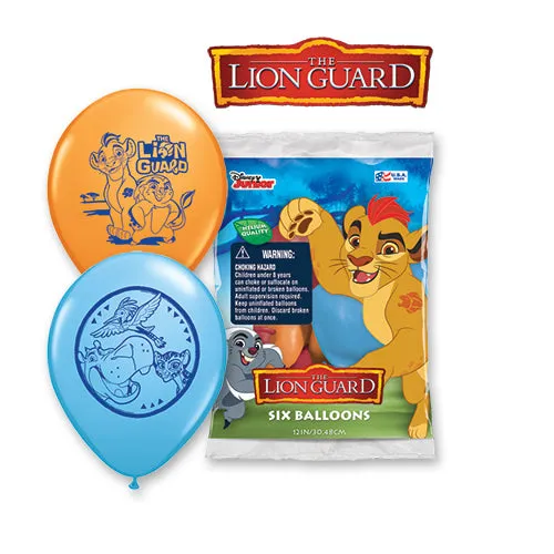 12 inch DISNEY LION GUARD (6 PK)