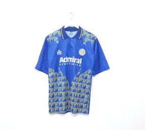 1992/93 LEEDS UNITED Vintage Admiral Away Football Shirt Jersey (M) 38/40