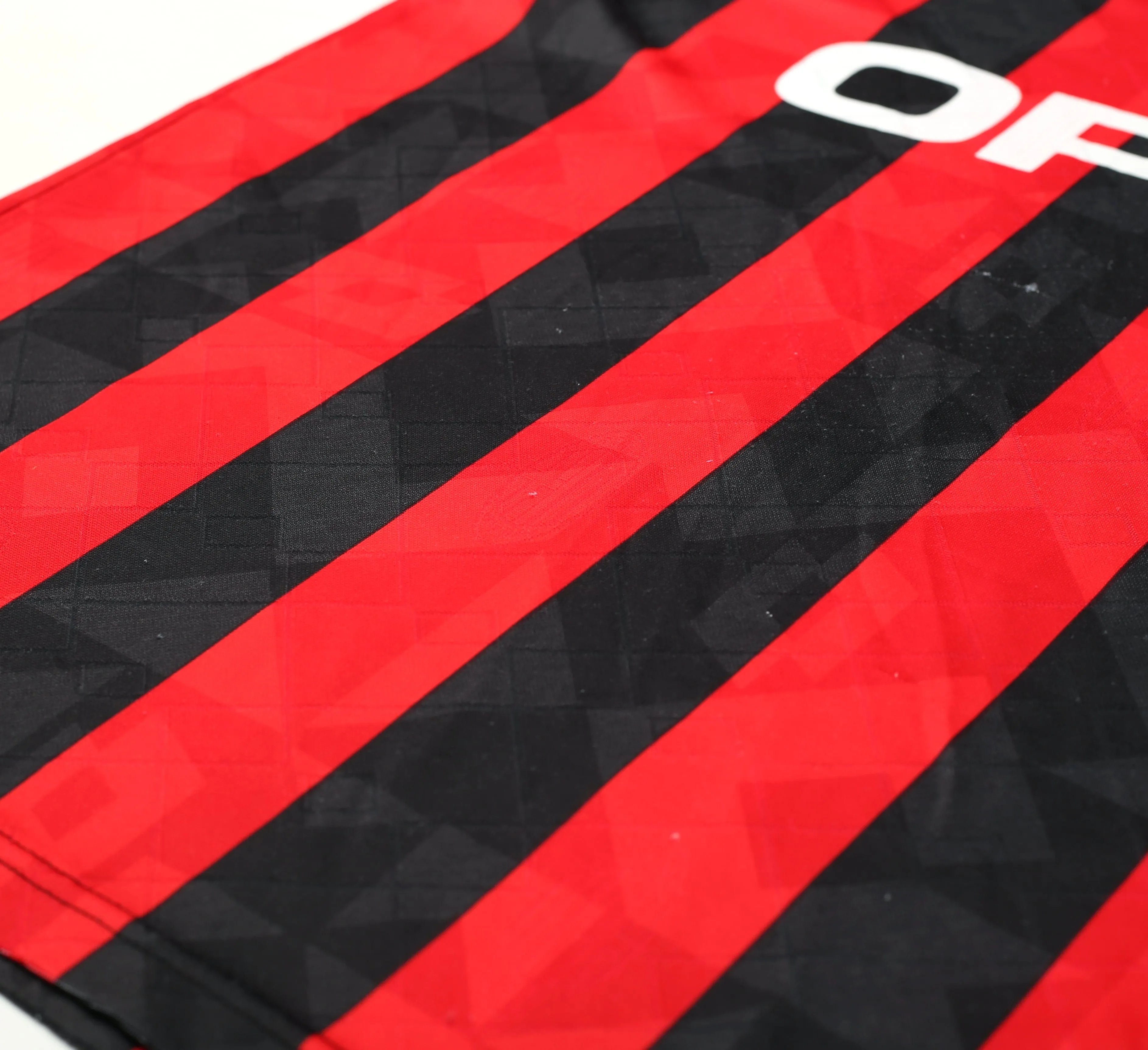 1993/94 AC MILAN Vintage Lotto Long Sleeve Home Football Shirt (L)