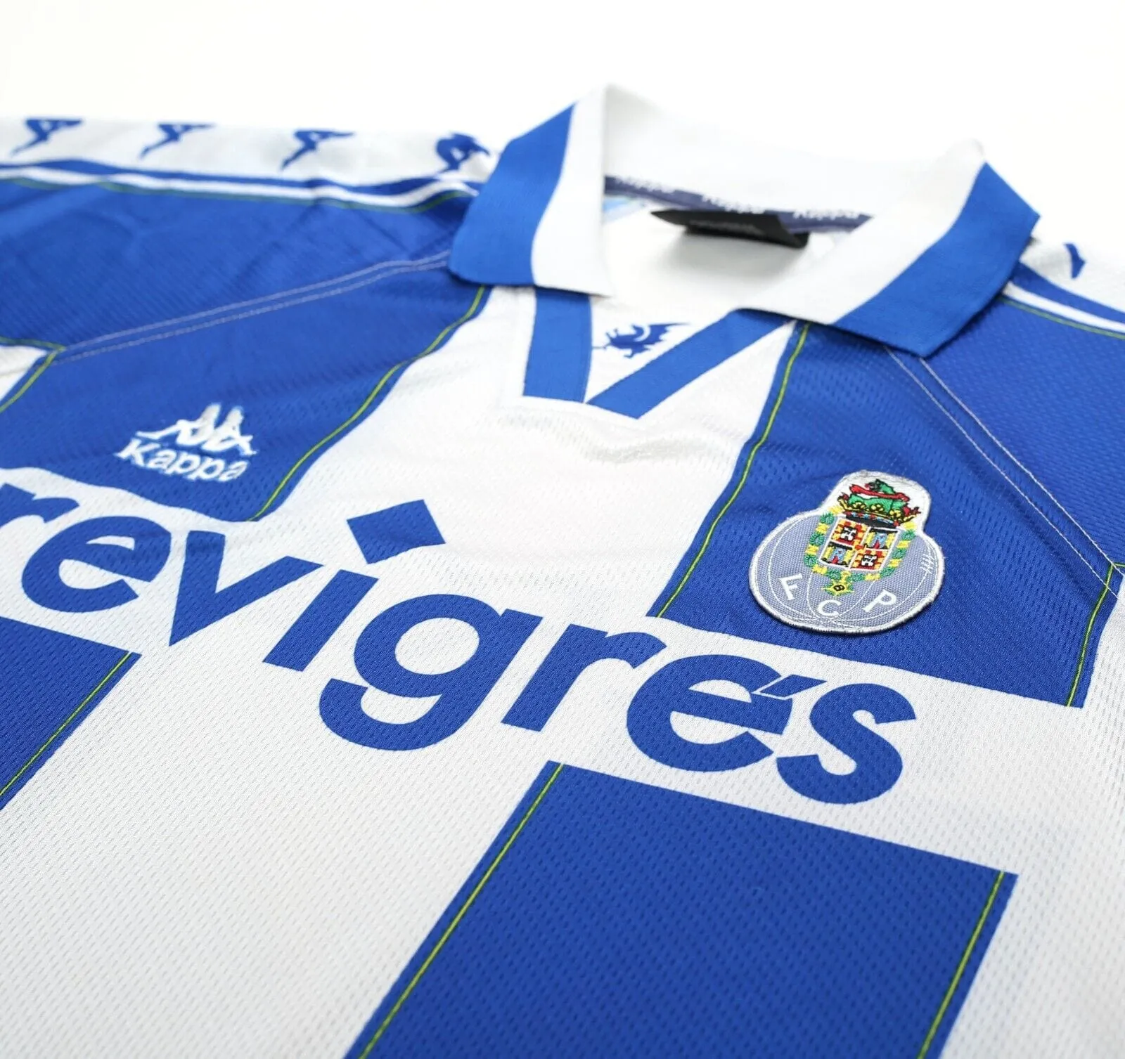 1997/99 FC PORTO Vintage Kappa Home Football Shirt (L)