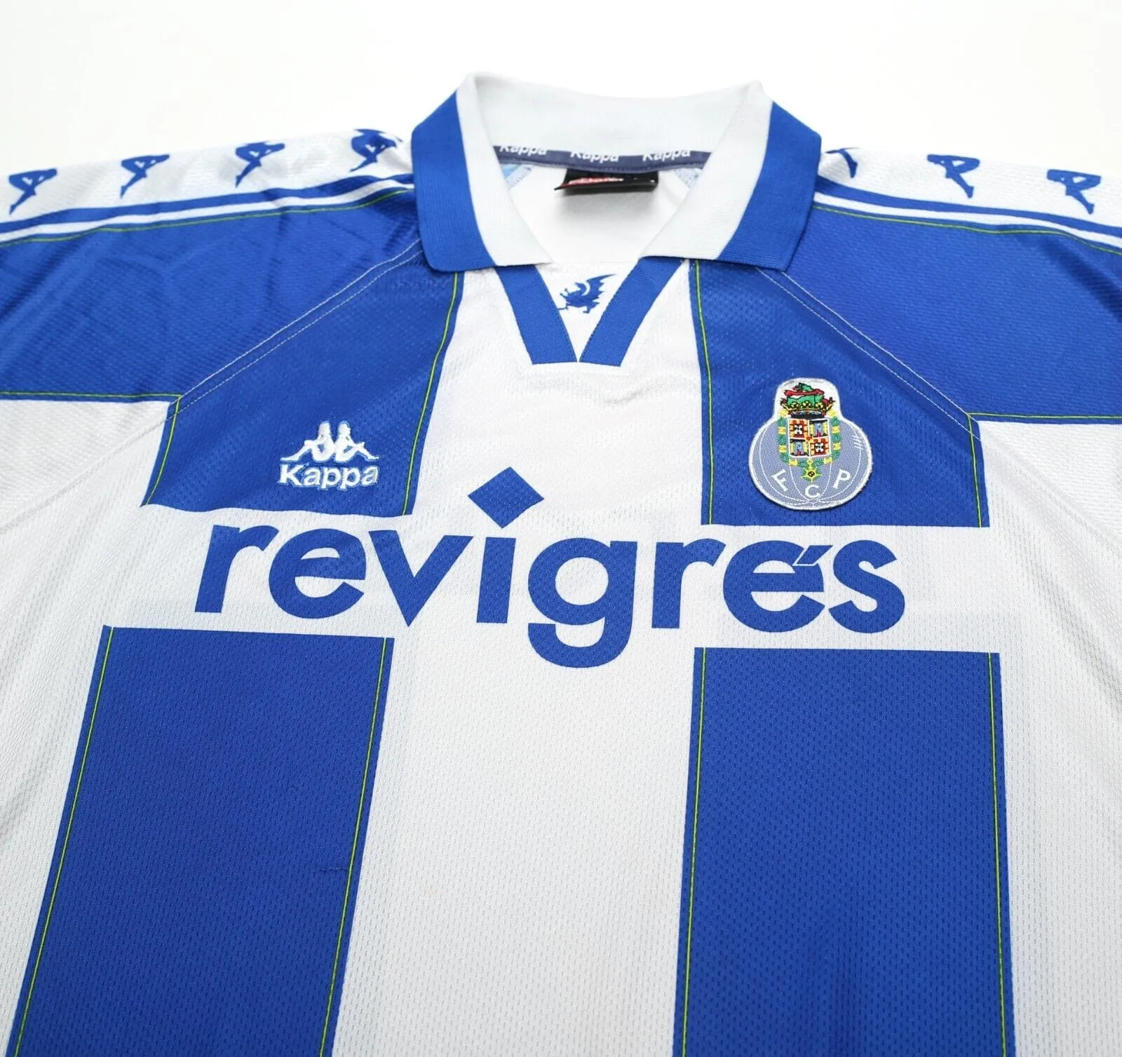 1997/99 FC PORTO Vintage Kappa Home Football Shirt (L)