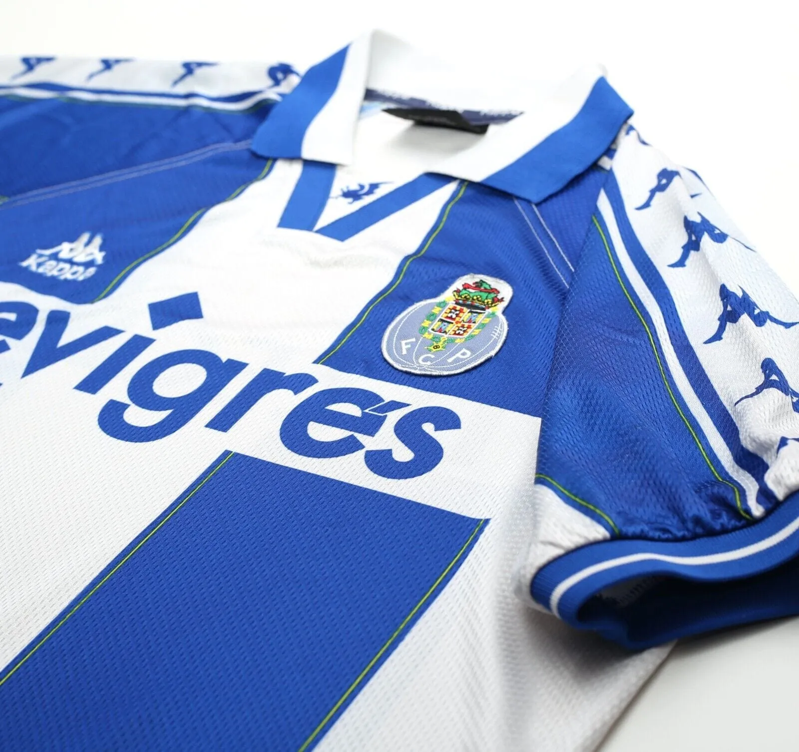 1997/99 FC PORTO Vintage Kappa Home Football Shirt (L)