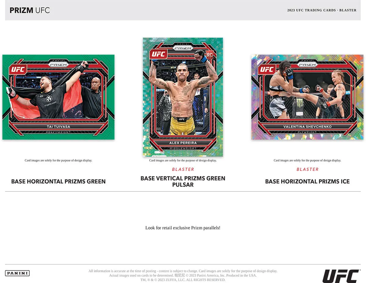 2023 Panini Prizm UFC Blaster Box #13768