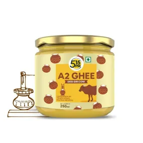 5:15PM A2 Ghee Organic | Traditional Vedic Bilona Method Ghee | Desi A2 Gir Cow Ghee