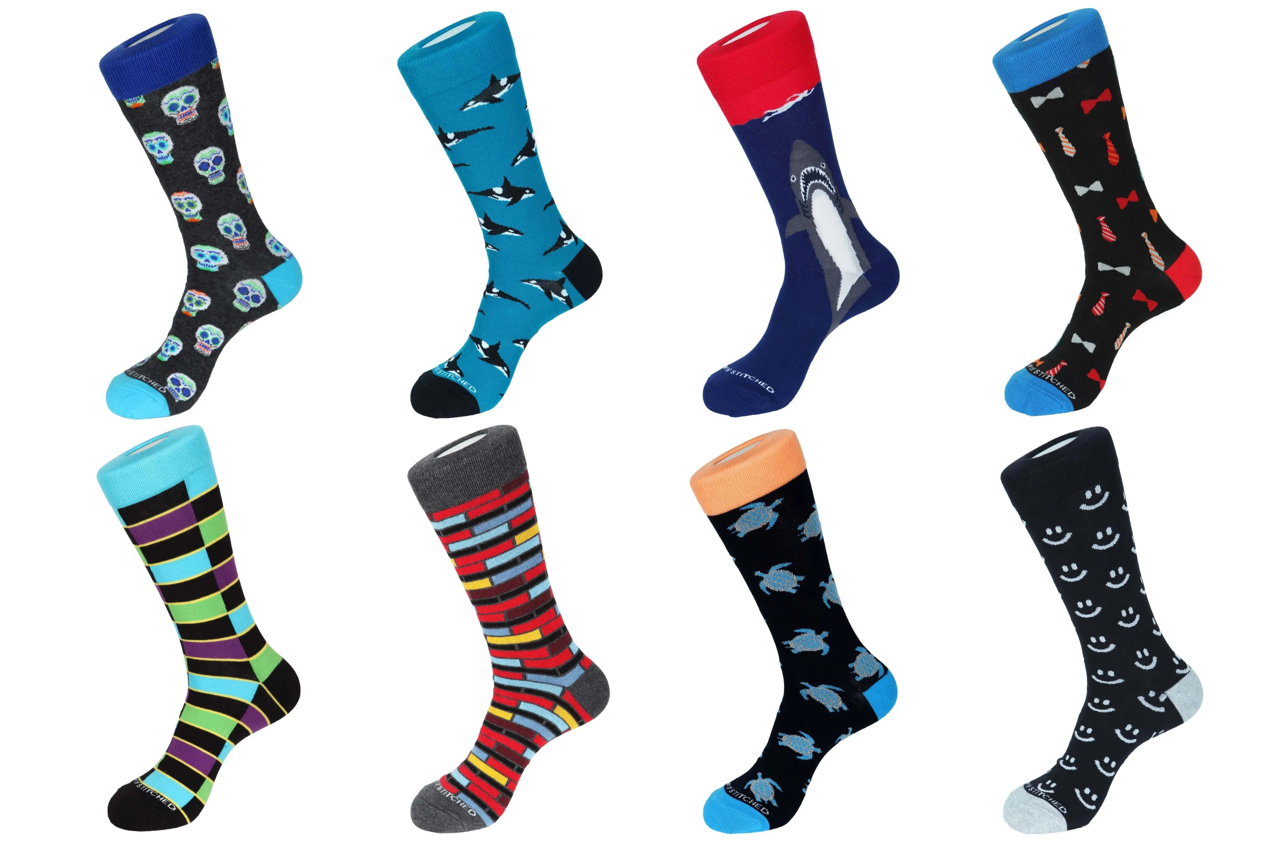 8 Pair Combo Pack Socks