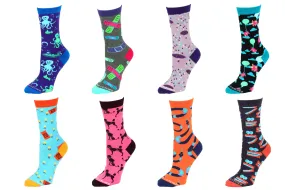 8 Pair Value Pack Women's Socks 1005