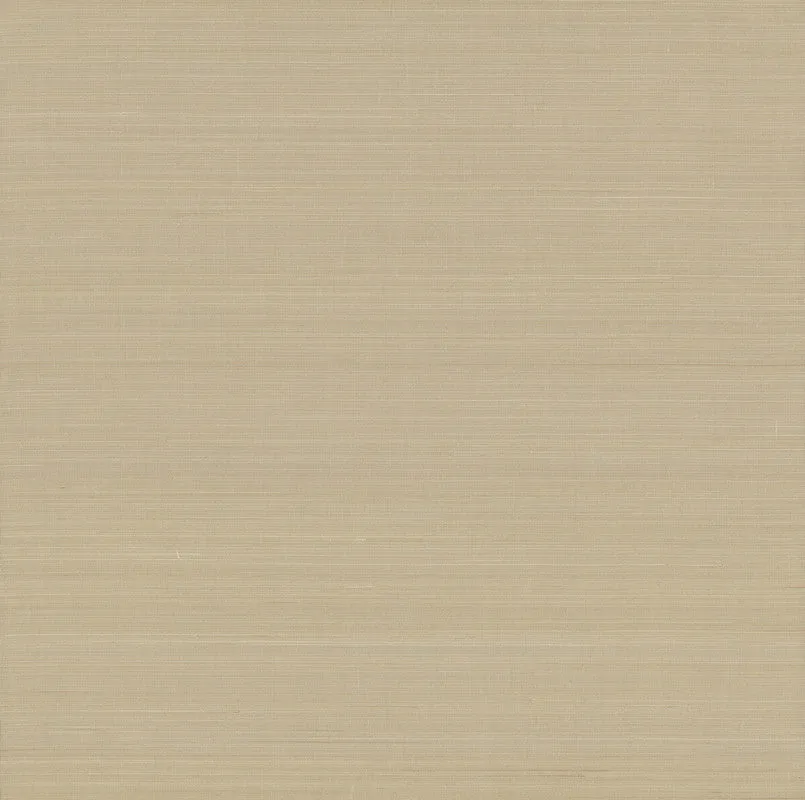 Abaca Weave Wallpaper in Beige