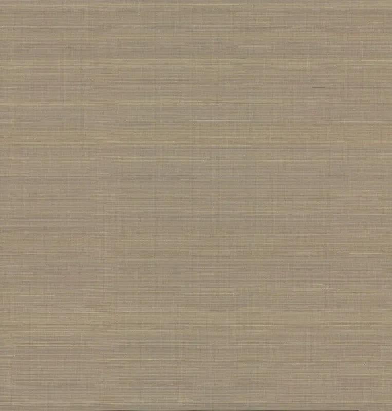 Abaca Weave Wallpaper in Taupe