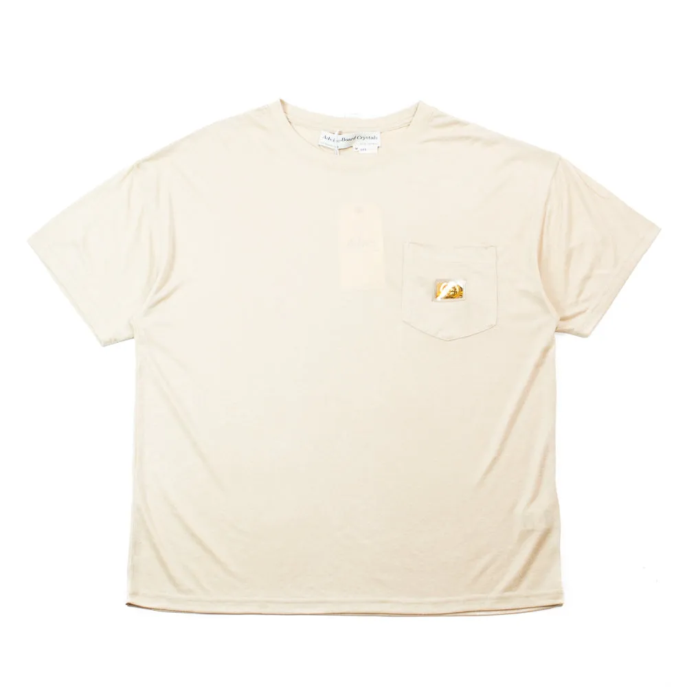 Abc 123. Lightweight S/S Pocket Tee (Ecru)