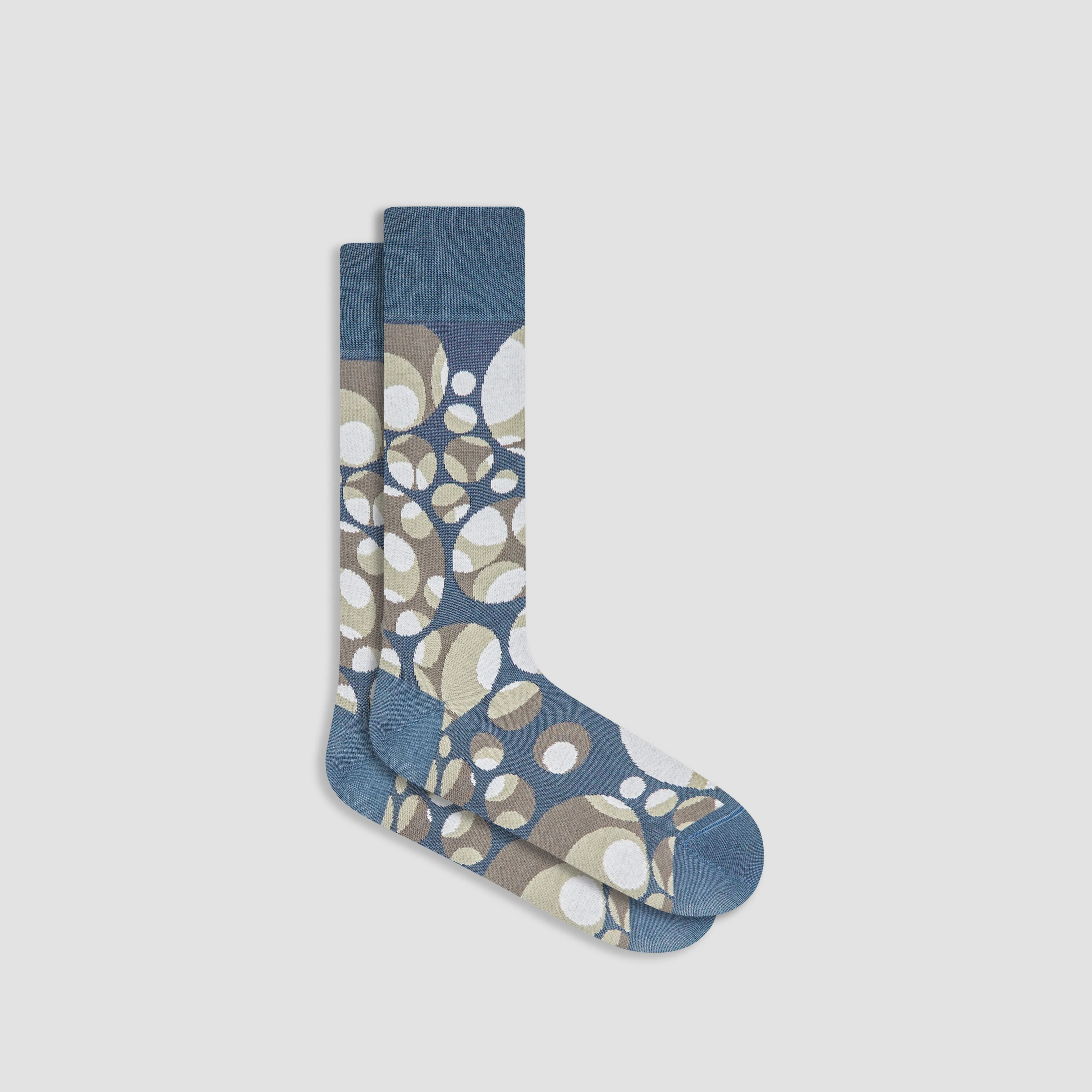 Abstract Mid-Calf Socks