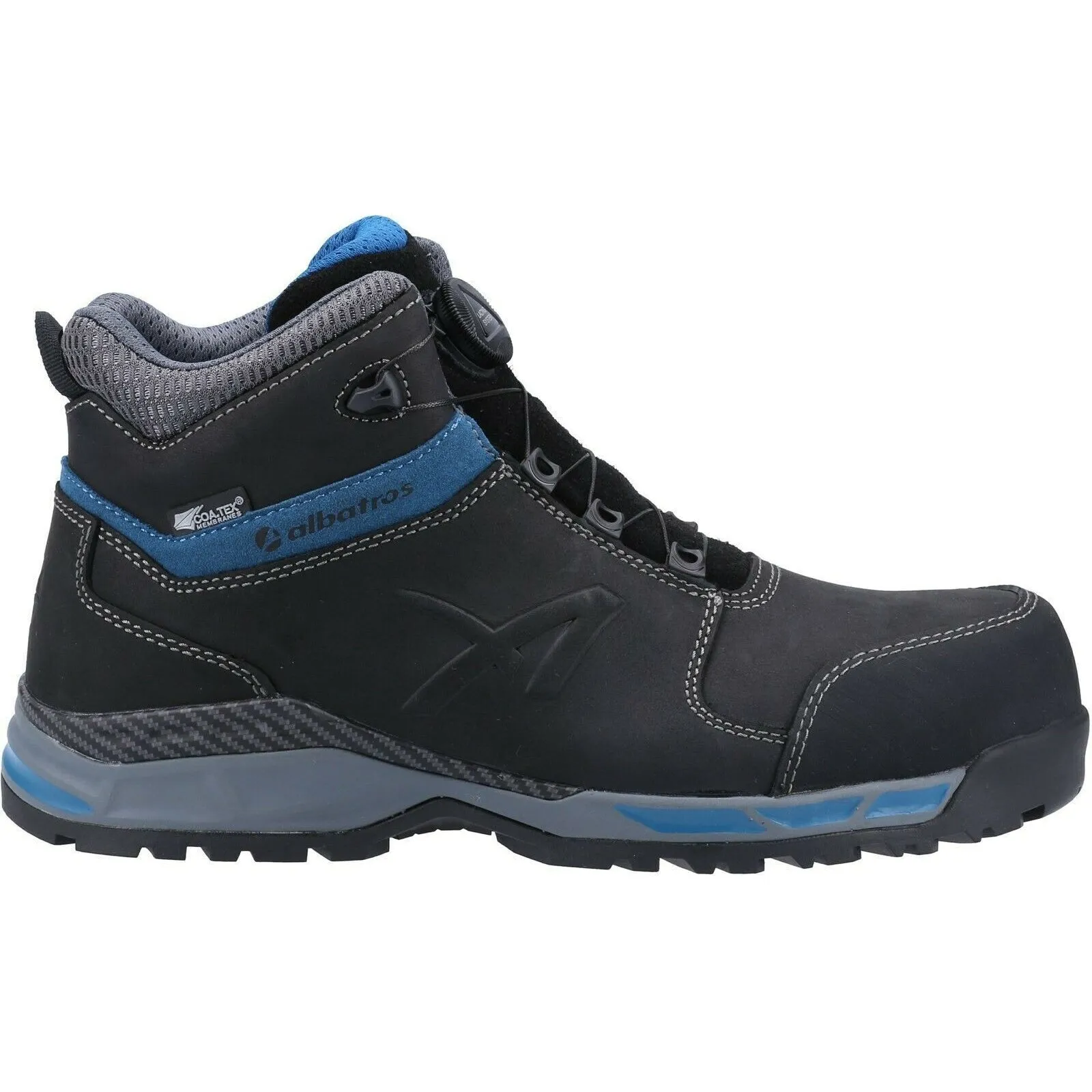 Albatros Mens Tofane CTX Mid S3 Leather Safety Boots