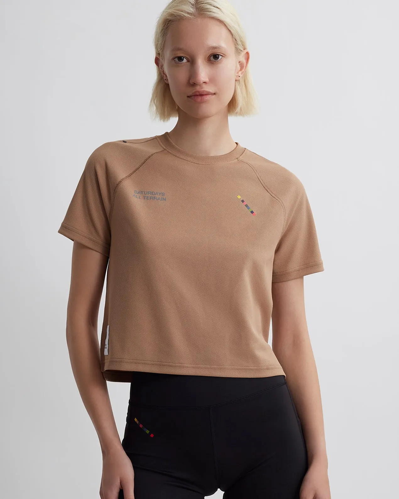 All Terrain Lightweight Cropped Short Sleeve Tee