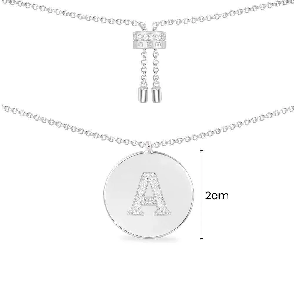 Alphabet Adjustable Necklace