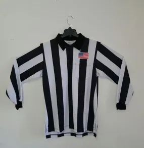 ANEFO Shirt Package SS/LS 2" Black and White Striped Football Shirts