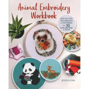 Animal Embroidery Workbook