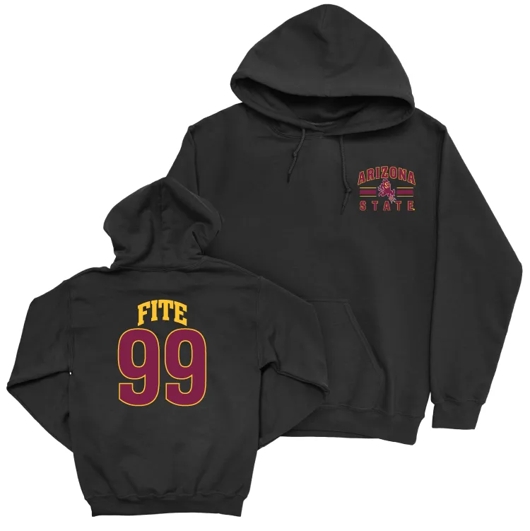 Arizona State Football Black Victory Hoodie - CJ Fite