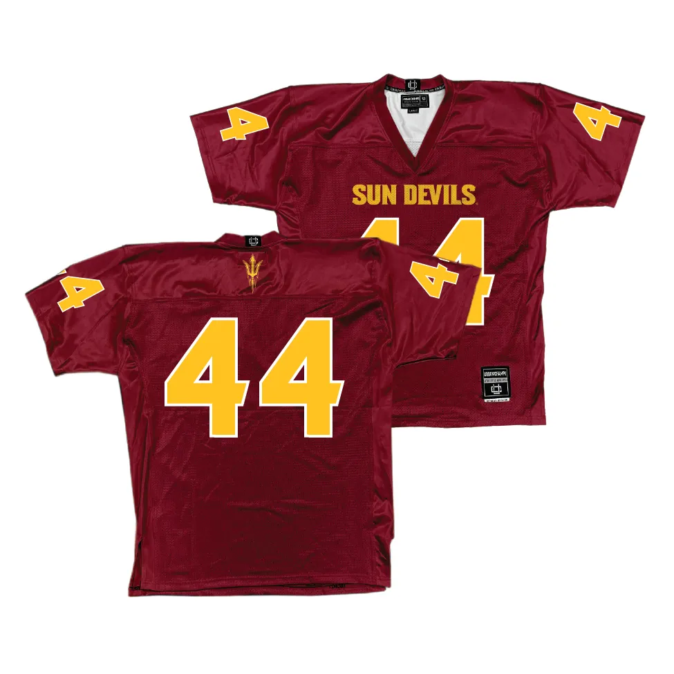 Arizona State Football Maroon Jersey - Sinjin Schmitt