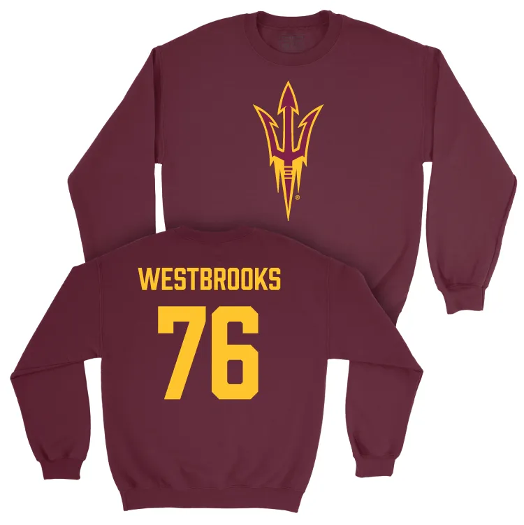 Arizona State Football Maroon Legacy Crew - Champ Westbrooks