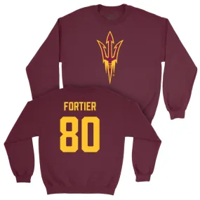 Arizona State Football Maroon Legacy Crew - Jayden Fortier