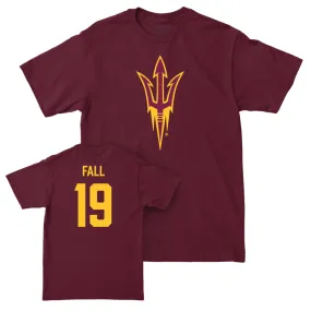 Arizona State Football Maroon Legacy Tee - Adama Fall