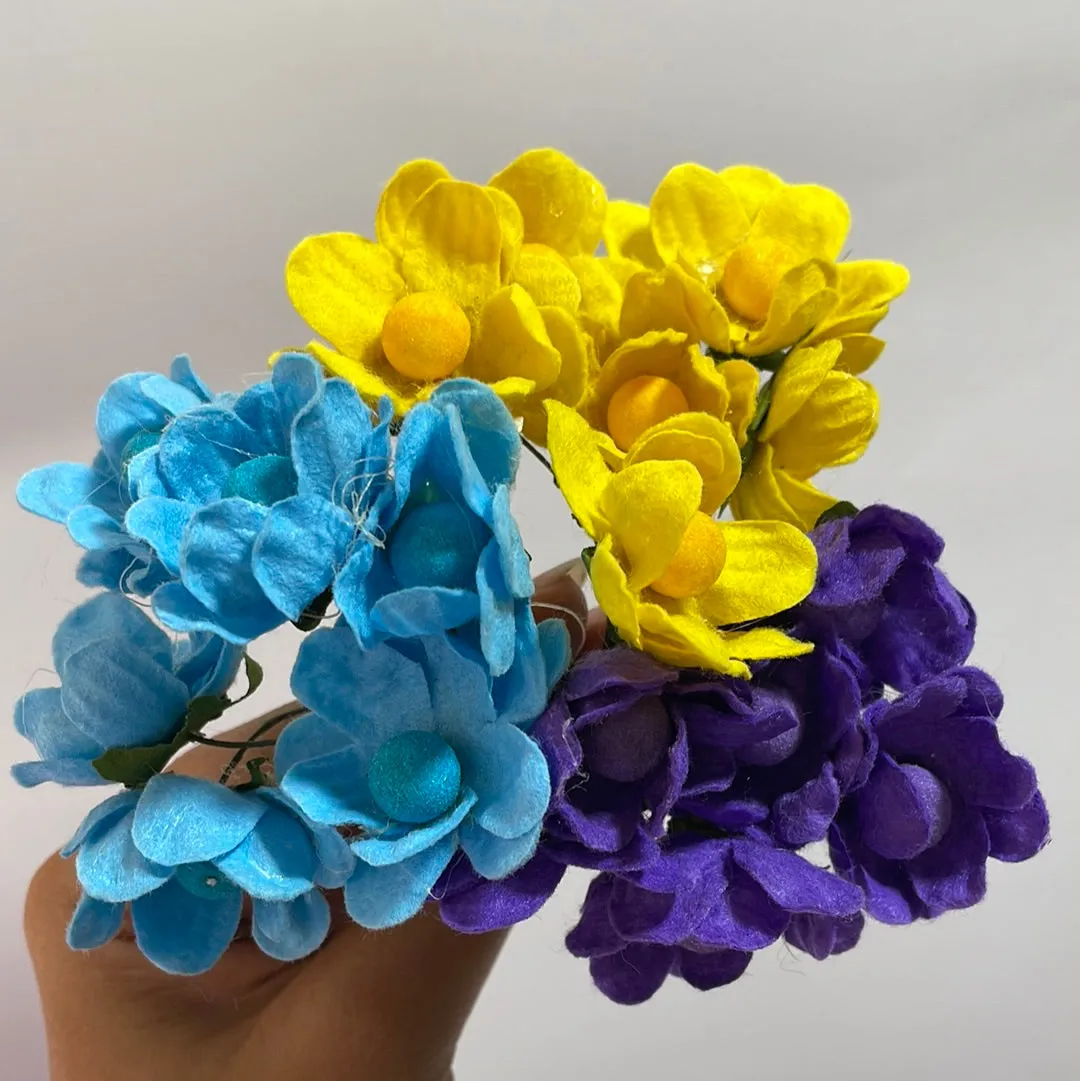 Artificial Flowers | 144Pcs