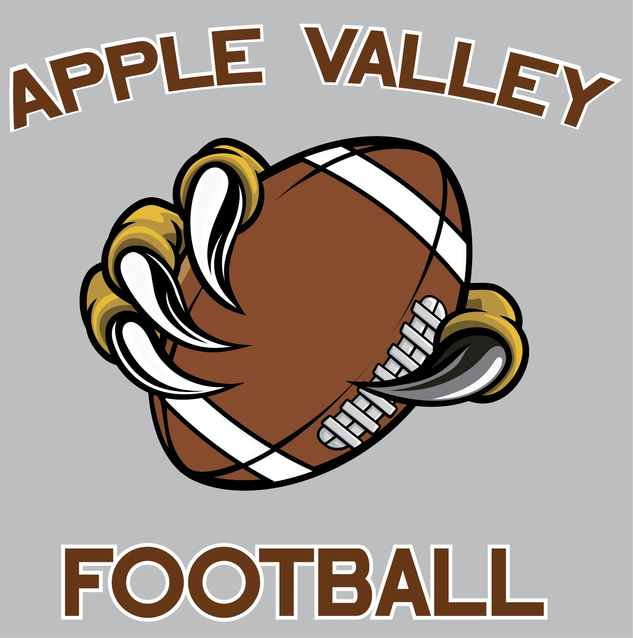 AV Football - District Long Sleeve Tee Black Frost