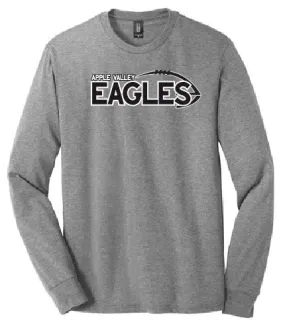 AV Football - District Long Sleeve Tee Grey Frost