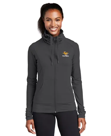 AV Football - Sport-Tek® Ladies Sport-Wick® Stretch Full-Zip Jacket