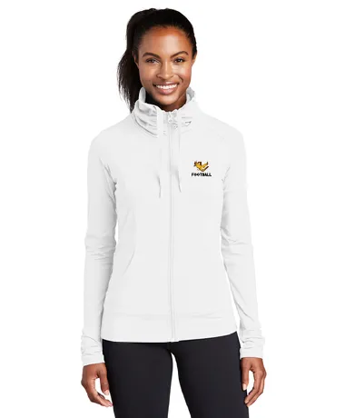 AV Football - Sport-Tek® Ladies Sport-Wick® Stretch Full-Zip Jacket