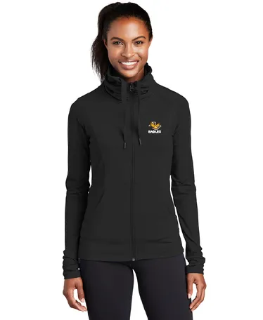 AV Football - Sport-Tek® Ladies Sport-Wick® Stretch Full-Zip Jacket