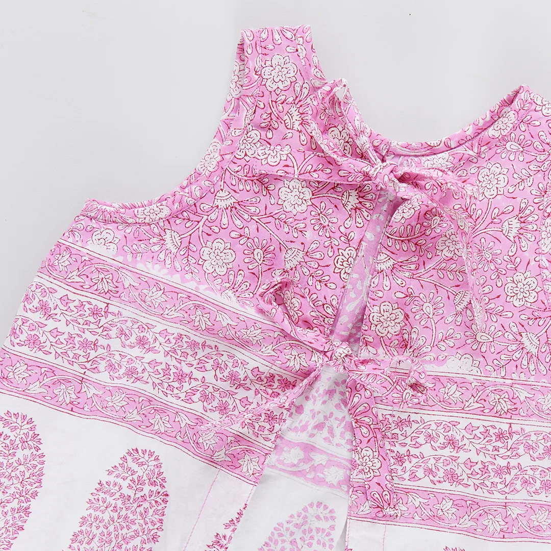 Baby Girls Jaipur Set - Pink Garden