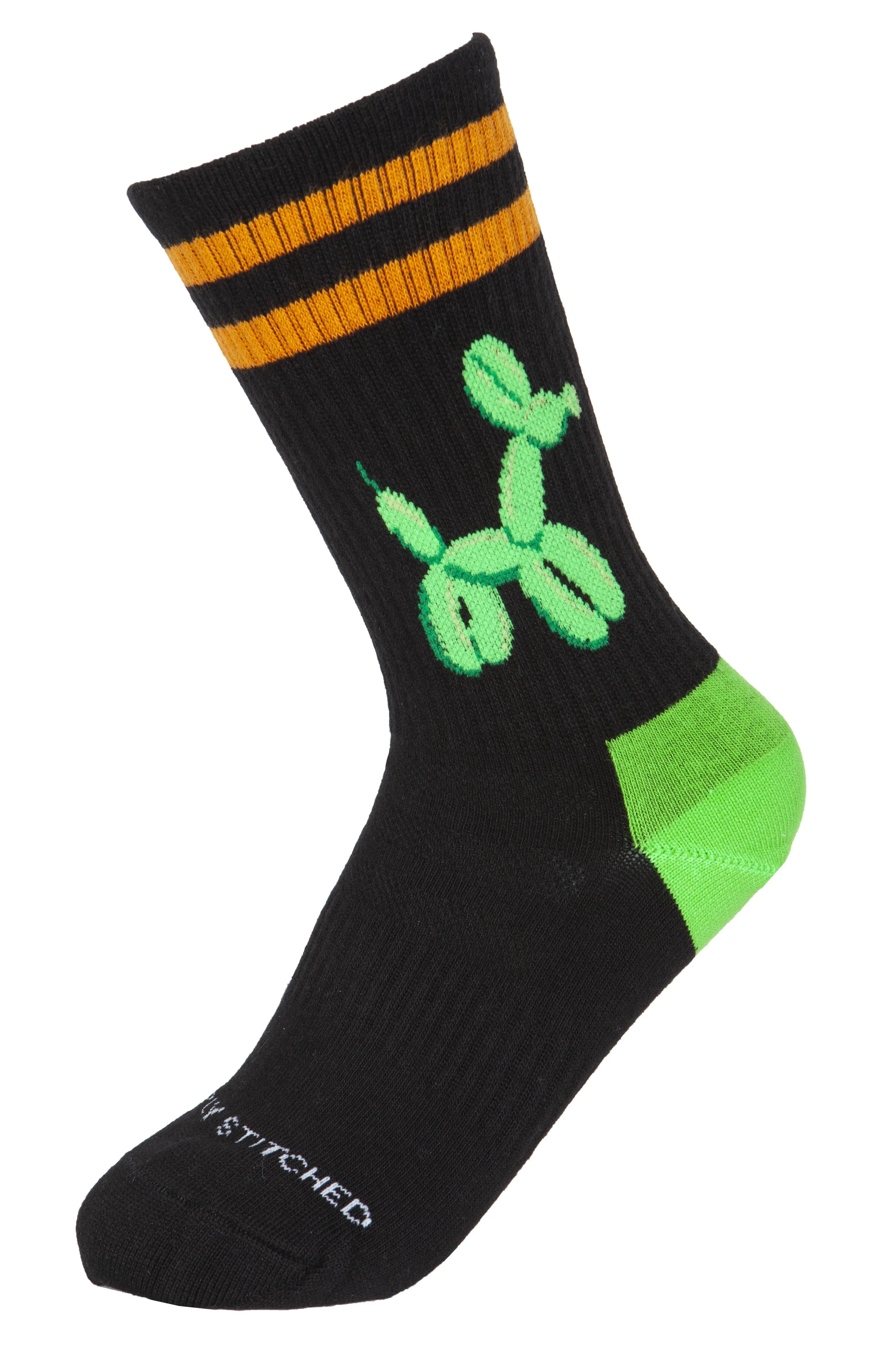 BALLOON DOG MASCOT KIDS ATHLETIC SOCKS