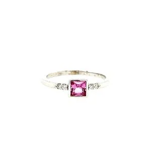 Birthstone Ring - Princess Center