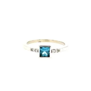 Birthstone Ring - Princess Center