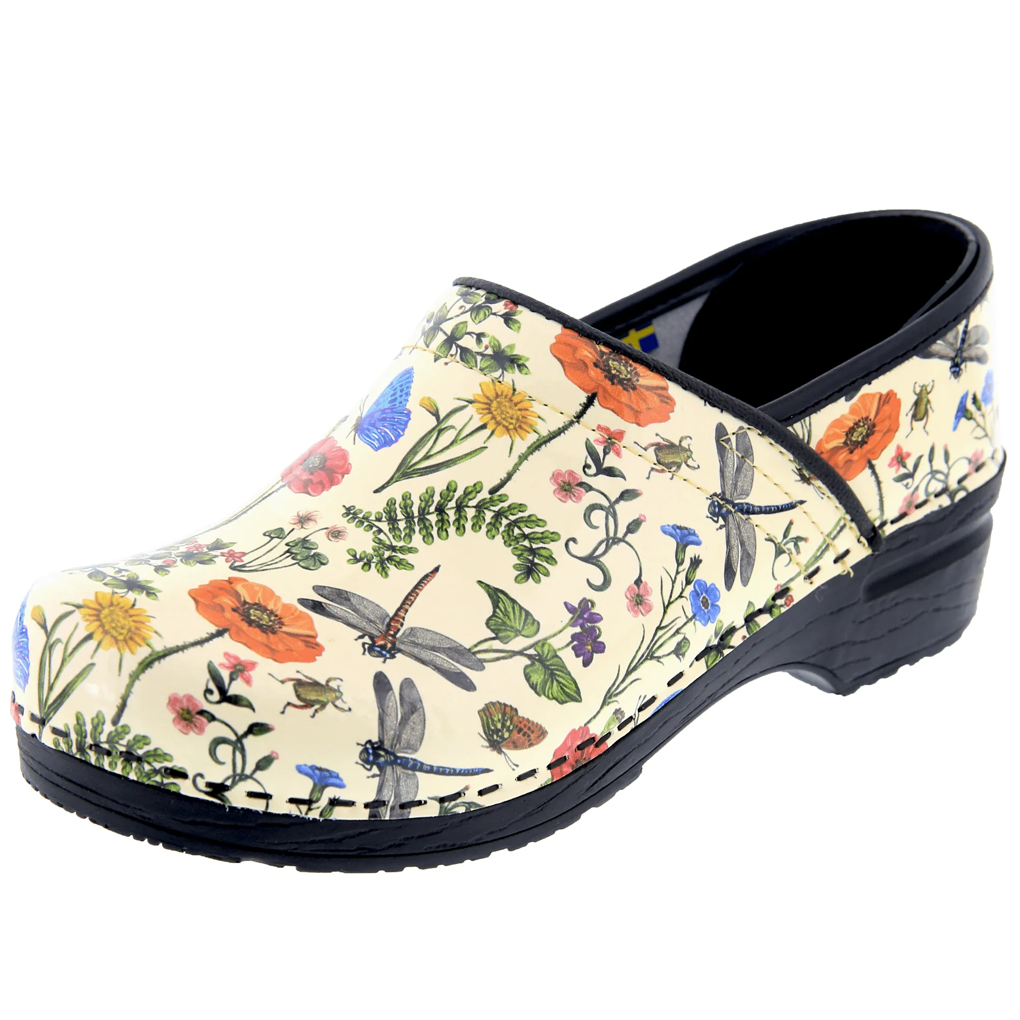 BJORK PROFESSIONAL Dahlia Leather Clogs