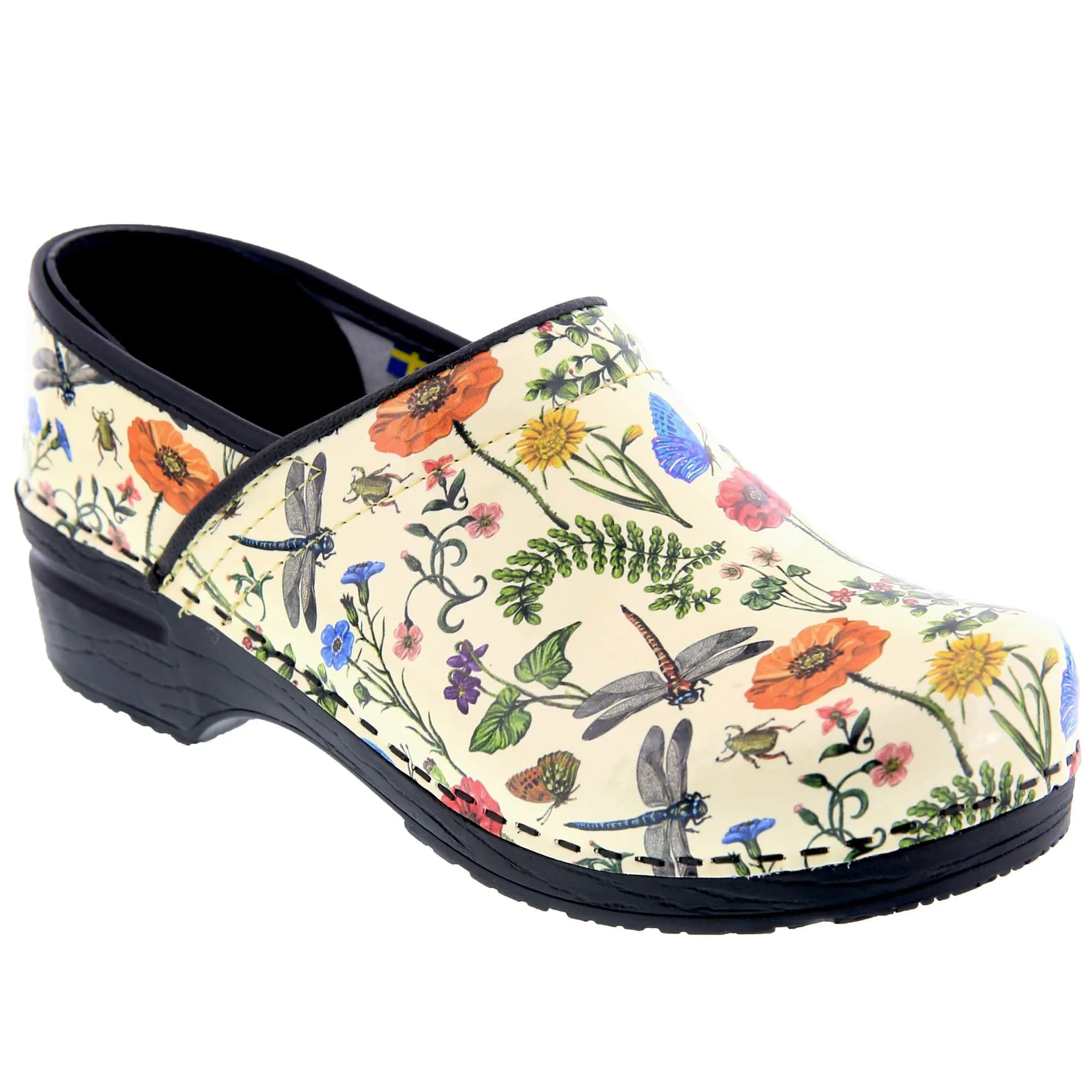 BJORK PROFESSIONAL Dahlia Leather Clogs