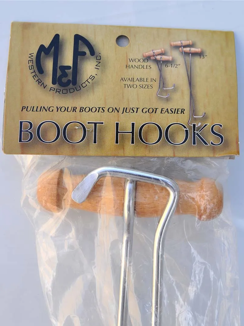 Boot Hooks Chrome Short - 6 1/2"