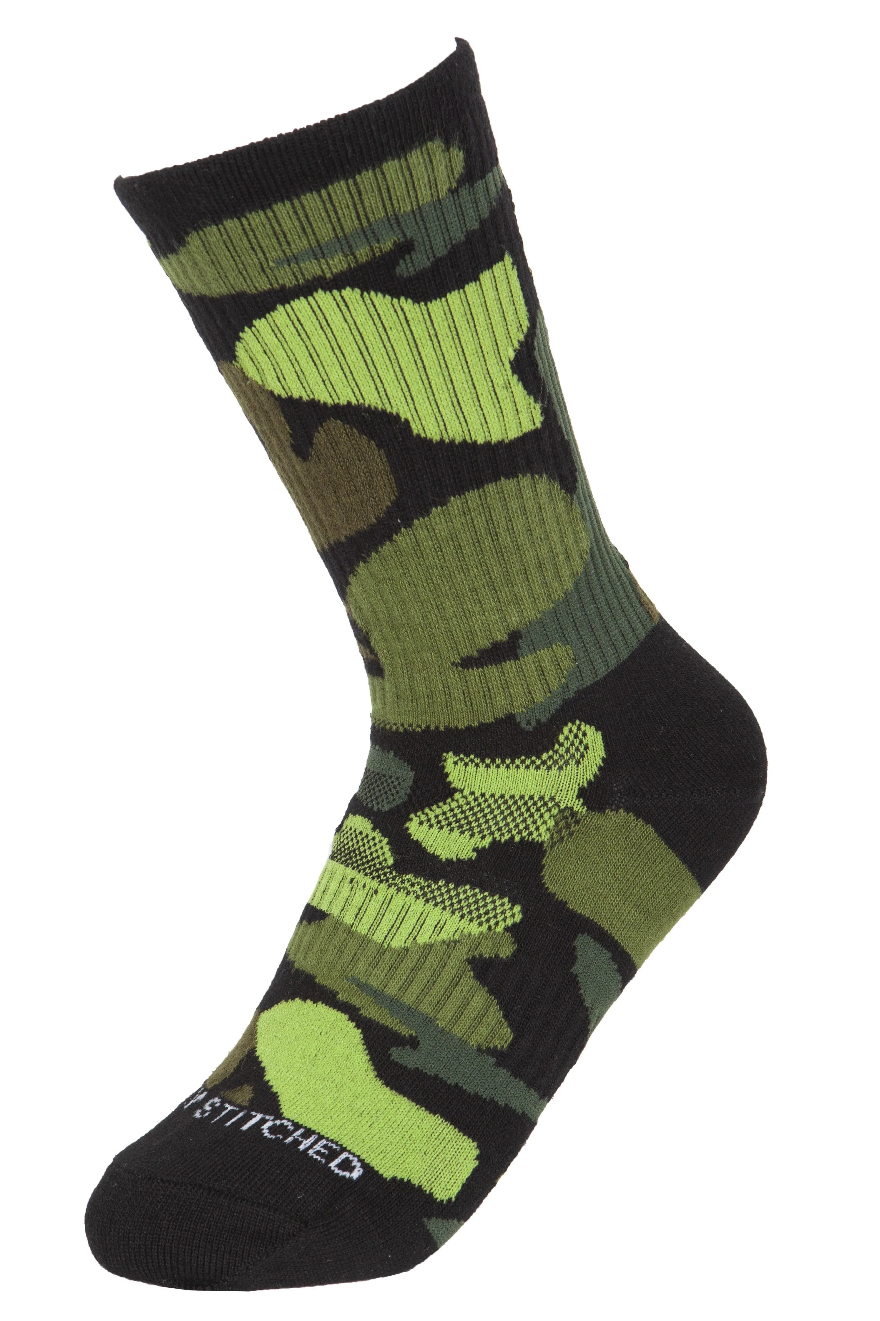 CAMO KIDS ATHLETIC SOCKS