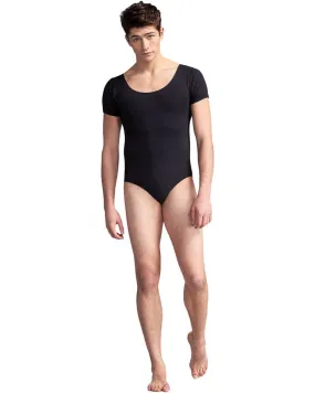 Capezio Tactel Short Sleeve Leotard - 10390M Mens