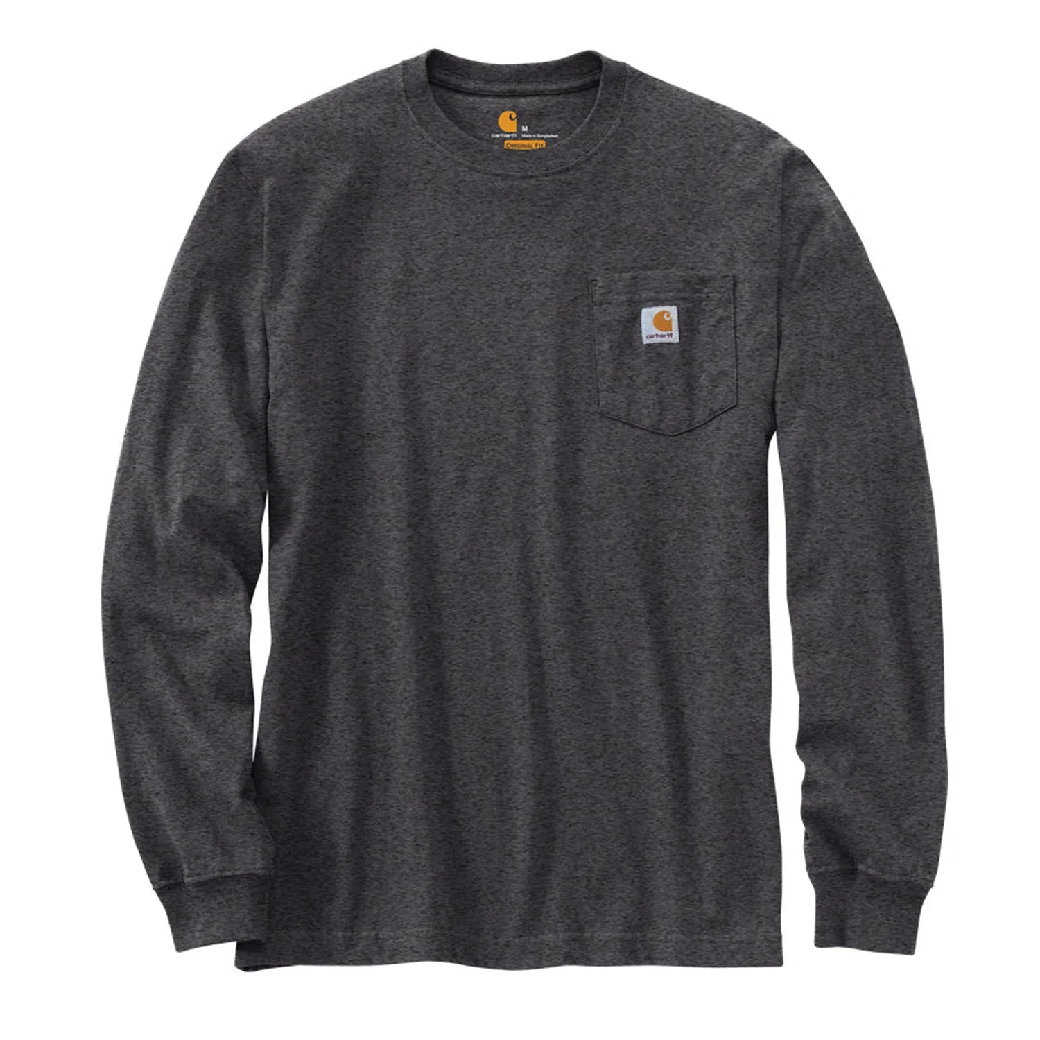 Carhartt Men's Long Sleeve Pocket T-Shirt_Carbon Heather