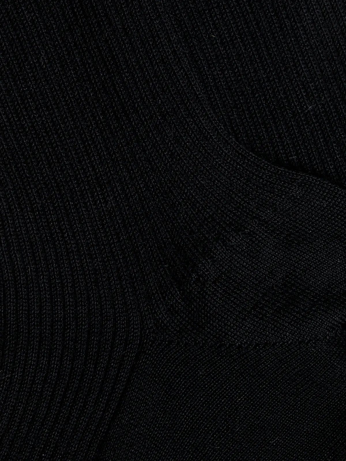 Cashmere/Silk Sock in Black