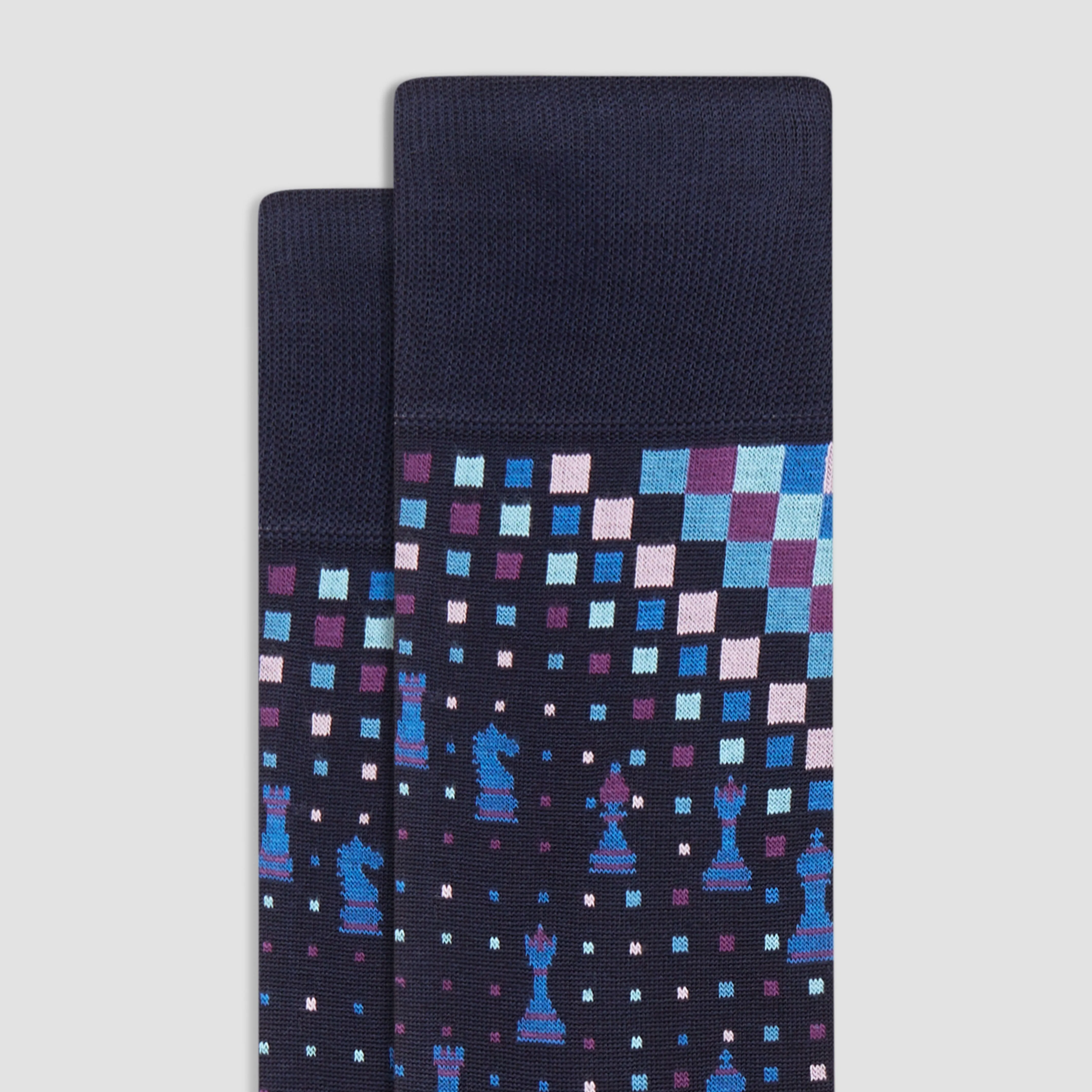 Chess Mid-Calf Socks