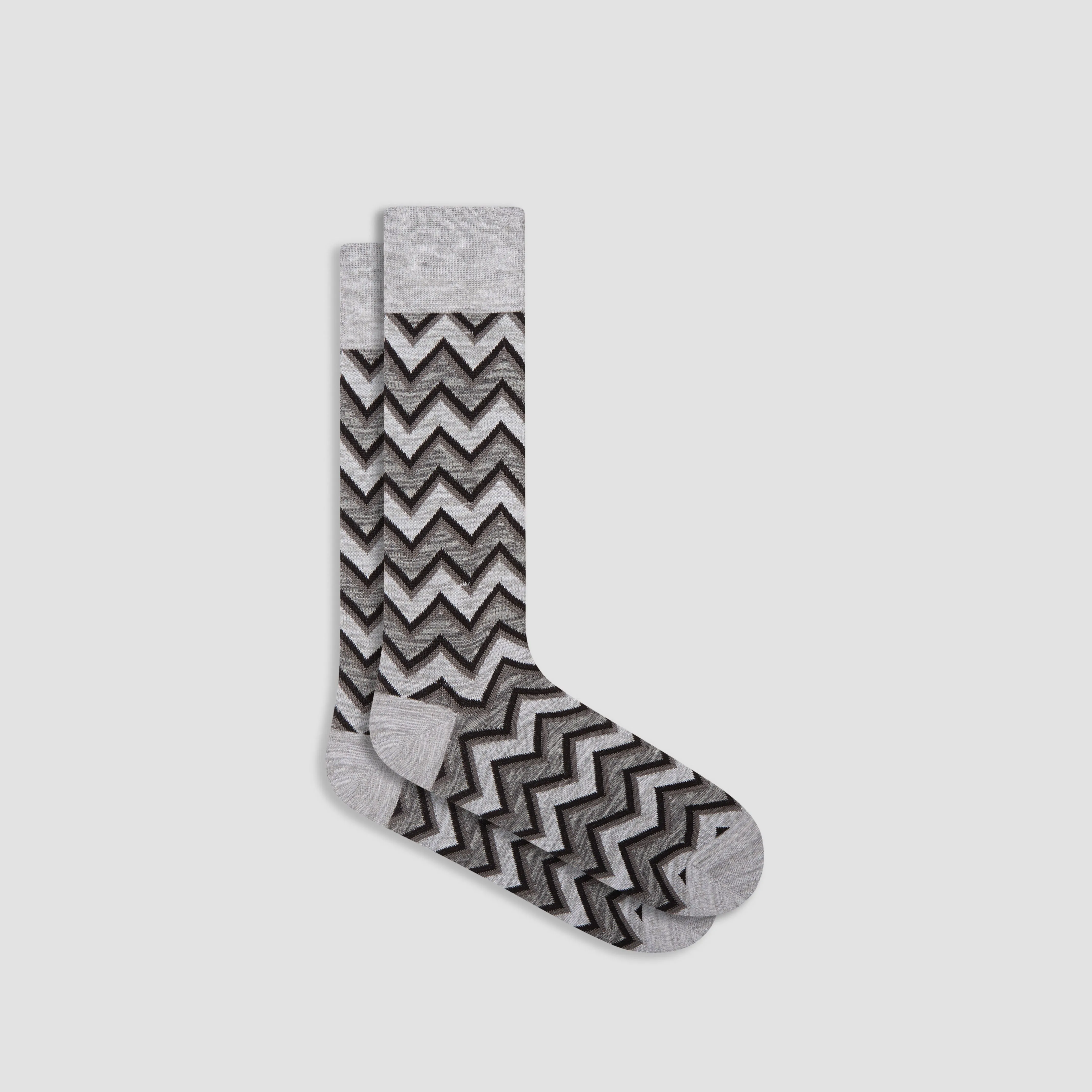 Chevron Mid-Calf Socks