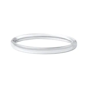 Child Sterling Silver Plain Bangle