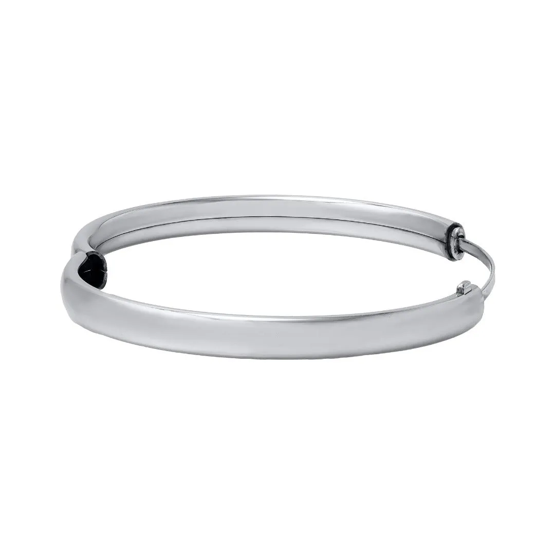 Child Sterling Silver Plain Bangle