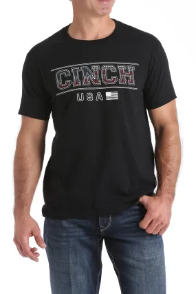 CINCH MEN'S CLASSIC LOGO TEE - BLACK STYLE MTT1690376