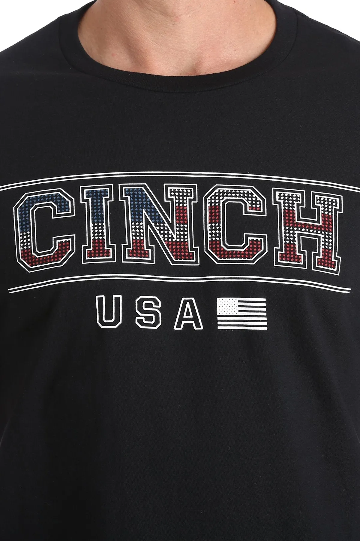 CINCH MEN'S CLASSIC LOGO TEE - BLACK STYLE MTT1690376