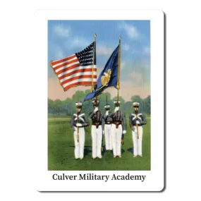 CMA Color Guard Wood Magnet