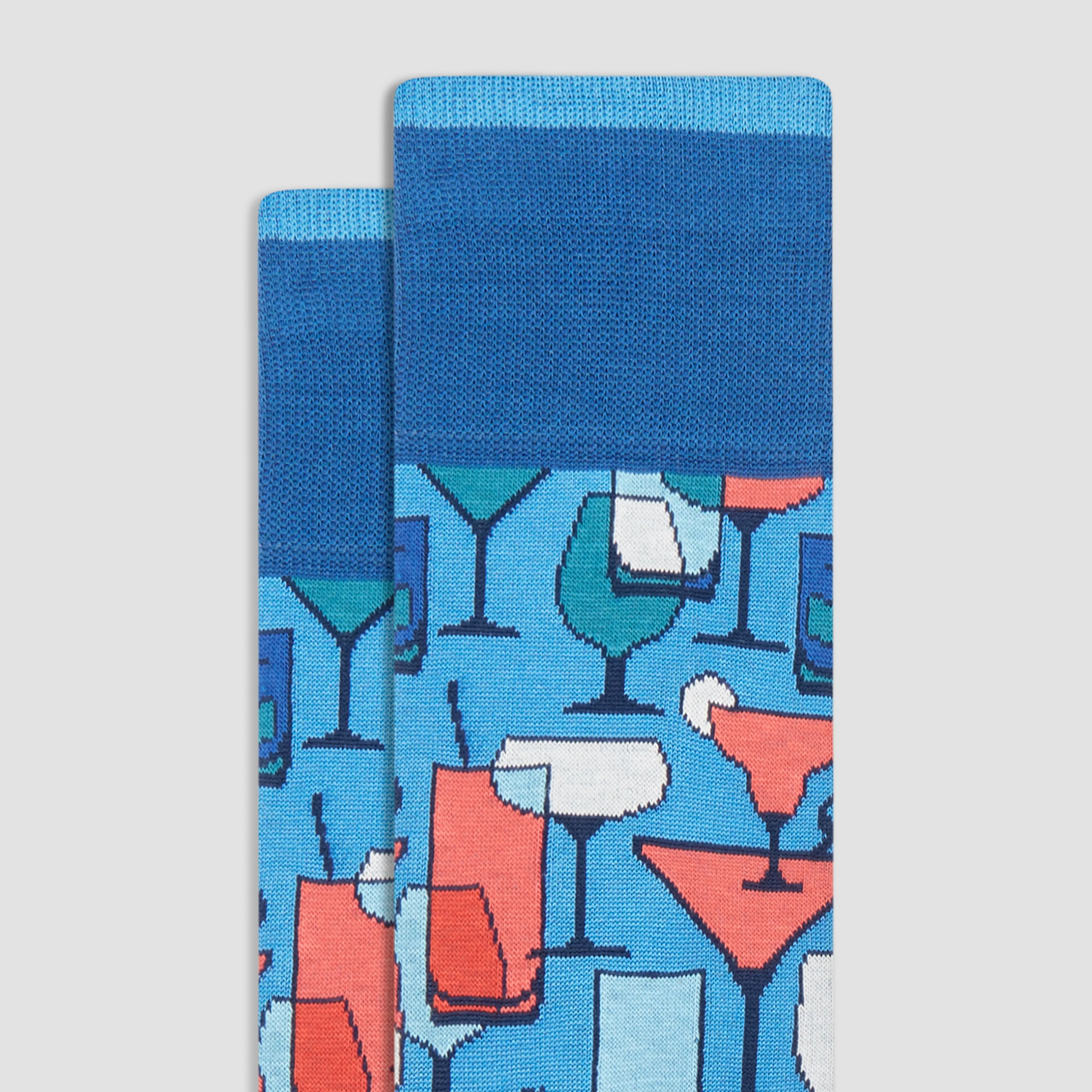 Cocktails Mid-Calf Socks