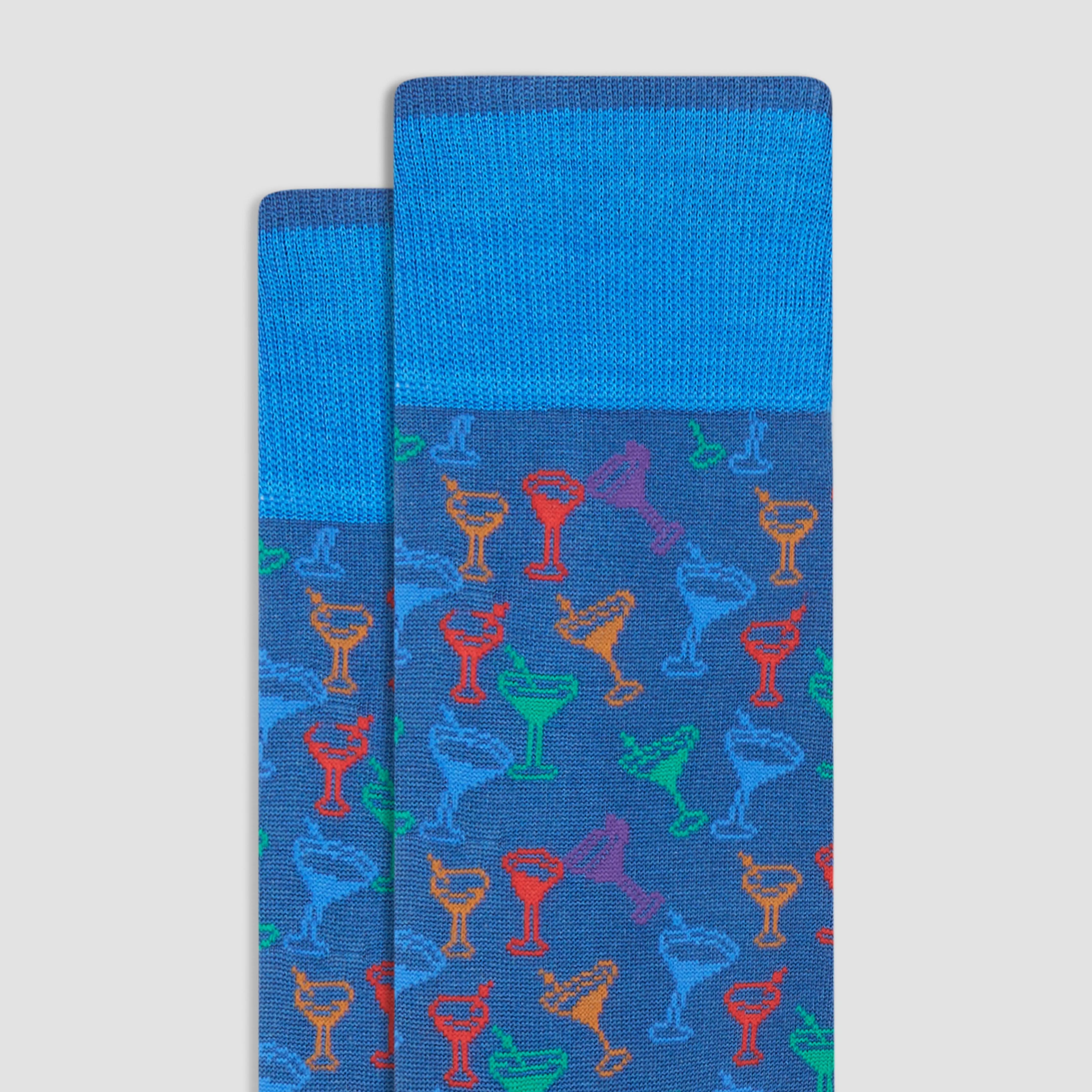 Cocktails Mid-Calf Socks